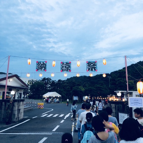 ７月11日 久里浜駐屯地納涼祭。夏の始まりを告げるかのように、花火の音が、町中に鳴り響きました。