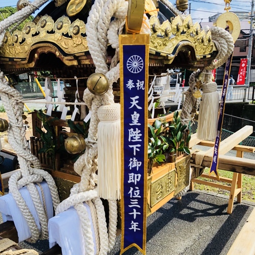 7月29日 兼務社の長沢総鎮守 天照大神の例祭が行われました。